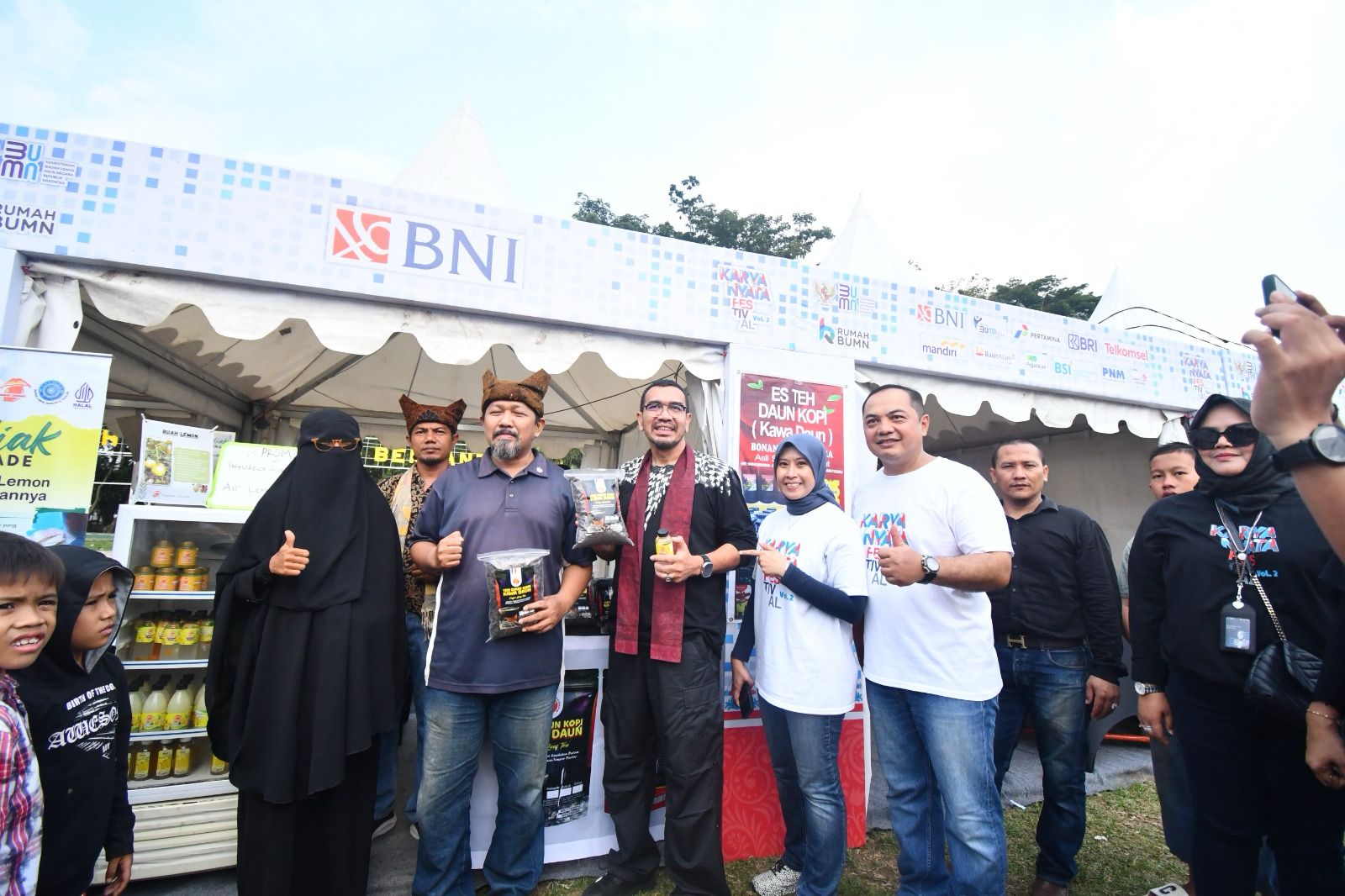 Erick Thahir Tingkatkan Volume Penjualan UMKM Padang Melalui Karya Nyata Festival