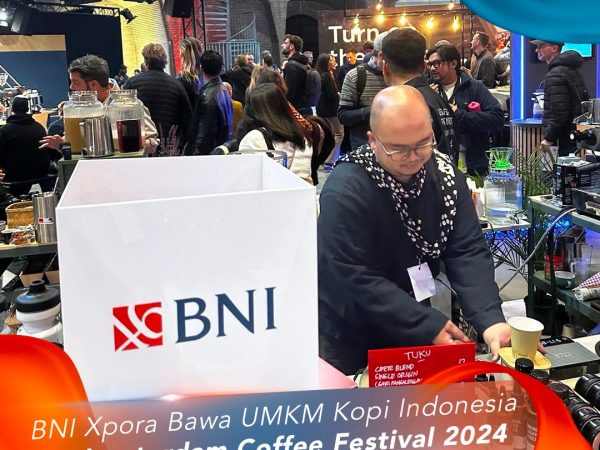 BNI Xpora Bawa UMKM Kopi Indonesia ke Amsterdam Coffee Festival 2024