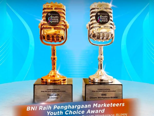 BNI Raih Dua Penghargaan Marketeers Youth Choice Award 2024