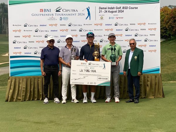 BNI dan Ciputra Kolaborasi di Ajang Golfpreneur Tournament 2024, Dorong Pegolf Indonesia ke Kancah Dunia