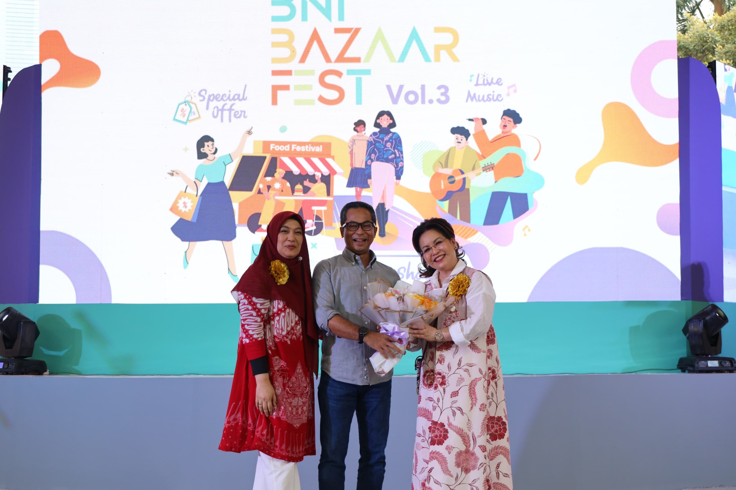 BNI Sukses Gelar Bazaar Fest Vol.3, wondr by BNI Permudah Transaksi Pengunjung