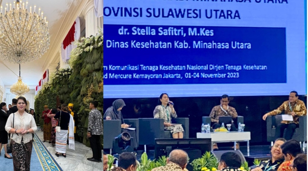 dr Stella Safitri, Srikandi Asal Minahasa Utara Bangga Ikuti Upacara di Istana Presiden