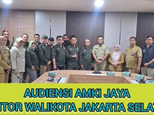 AMKI Jakarta (Jaya) Jajaki Kerja Sama Strategis dengan Pemkot Jaksel